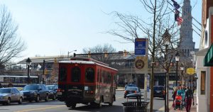 king street trolley - old town alexandria VA