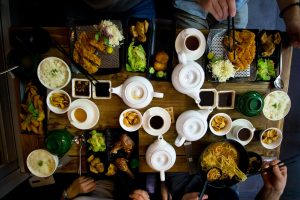 Asian Food on Table |  Alexandria, VA