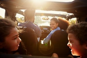Happy Family in SUV | Alexandria, VA