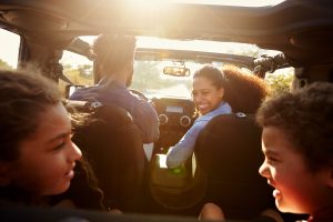 Happy Family in SUV | Alexandria, VA