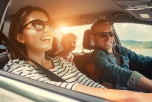 family in car | Alexandria, VA