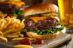 Close Up of a Cheeseburger | Alexandria, VA