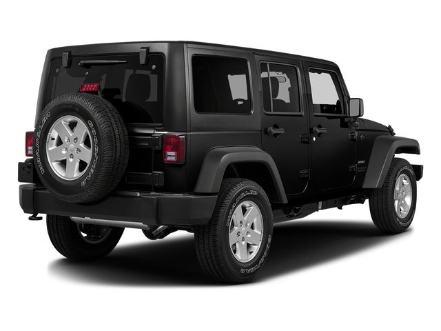 2016 Jeep Wrangler Unlimited Black Bear
