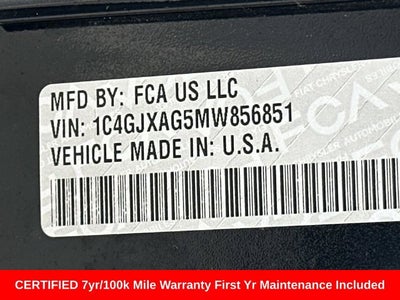 2021 Jeep Wrangler Willys Sport 4x4