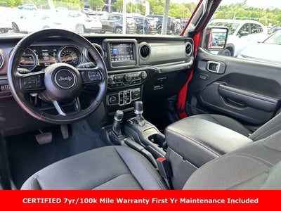 2022 Jeep Wrangler Unlimited Sport S 4x4