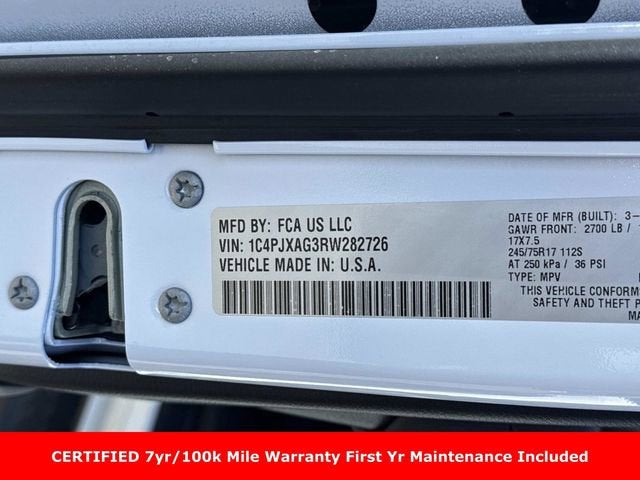 2024 Jeep Wrangler 2-Door Sport 4x4
