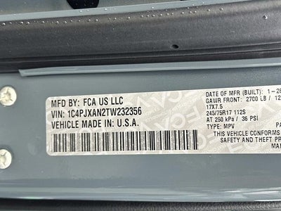 2026 Jeep Wrangler WRANGLER 2-DOOR SPORT