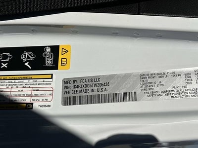 2026 Jeep Wrangler WRANGLER 4-DOOR WILLYS