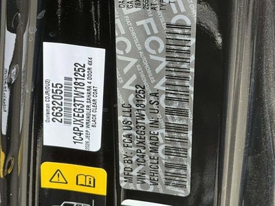 2026 Jeep Wrangler WRANGLER 4-DOOR SAHARA