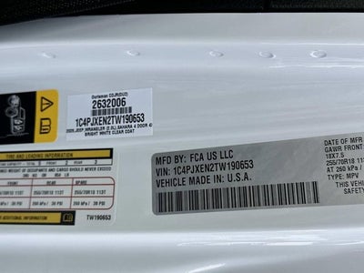 2026 Jeep Wrangler WRANGLER 4-DOOR SAHARA