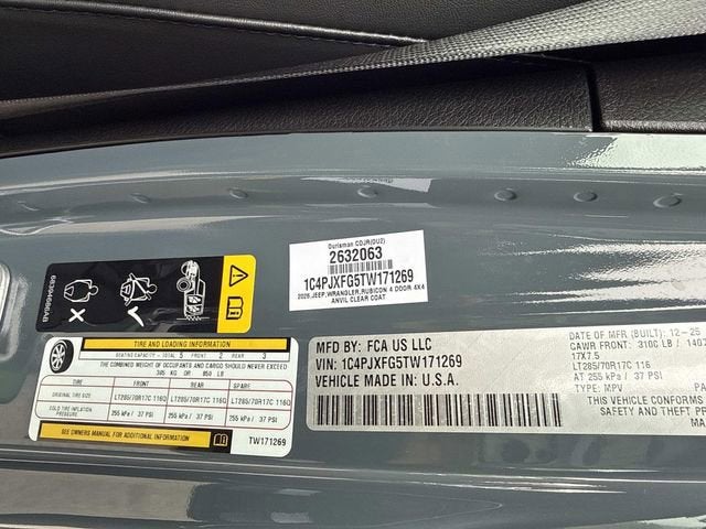 2026 Jeep Wrangler WRANGLER 4-DOOR RUBICON