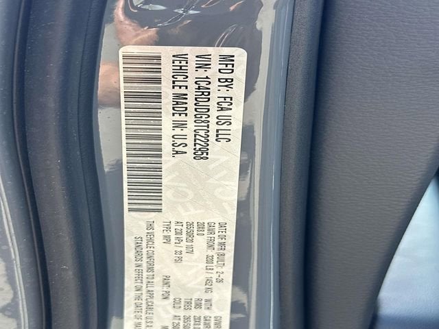 2026 Dodge Durango DURANGO GT PLUS AWD