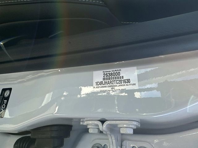 2026 Jeep Grand Cherokee GRAND CHEROKEE ALTITUDE 4X4