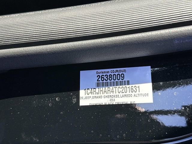 2026 Jeep Grand Cherokee GRAND CHEROKEE ALTITUDE 4X4