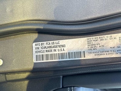 2025 Jeep Grand Cherokee GRAND CHEROKEE LIMITED 4X4