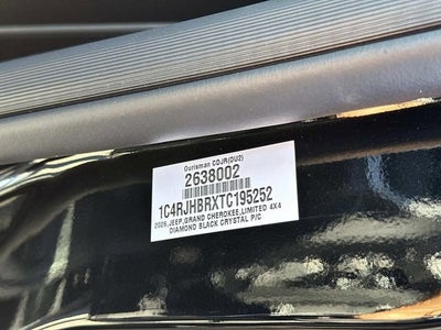 2026 Jeep Grand Cherokee GRAND CHEROKEE LIMITED 4X4