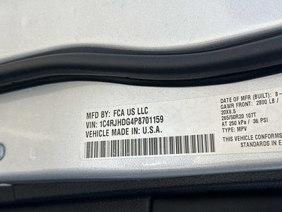 2023 Jeep Grand Cherokee Overland 4x4