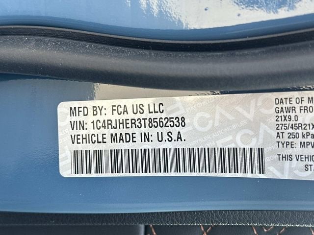 2026 Jeep Grand Cherokee GRAND CHEROKEE SUMMIT 4X4