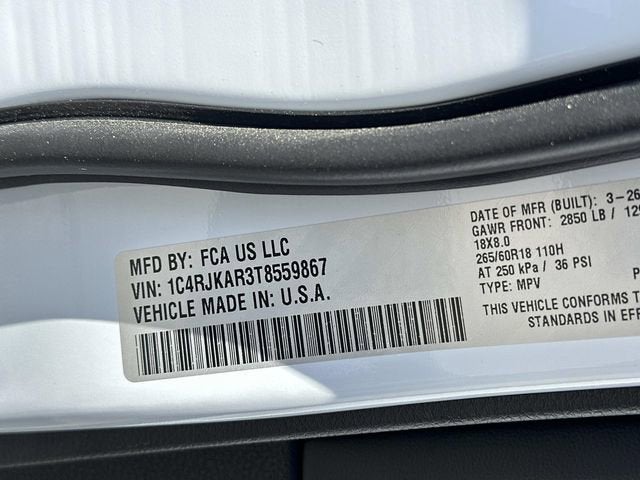 2026 Jeep Grand Cherokee L GRAND CHEROKEE L LAREDO ALTITUDE 4X4