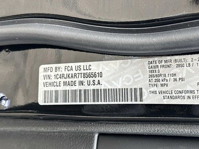 2026 Jeep Grand Cherokee L GRAND CHEROKEE L LAREDO ALTITUDE 4X4