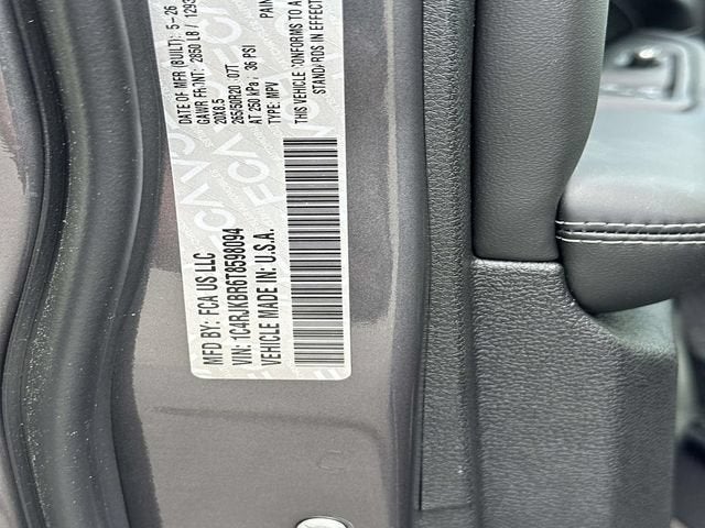 2026 Jeep Grand Cherokee L GRAND CHEROKEE L LIMITED RESERVE 4X4