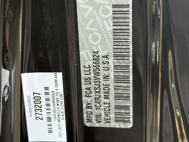 2027 Jeep Wrangler WRANGLER 4-DOOR MOAB