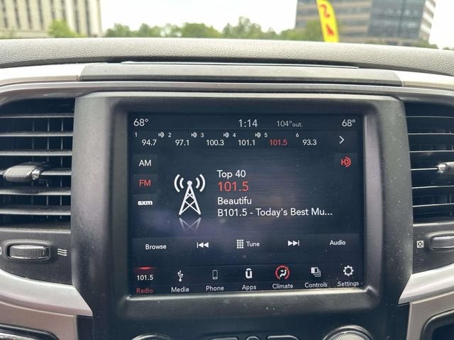 2018 RAM 1500 Lone Star Silver Crew Cab 4x2 5'7' Box