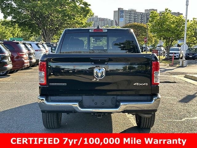 2022 RAM 1500 Big Horn Crew Cab 4x4 5'7' Box