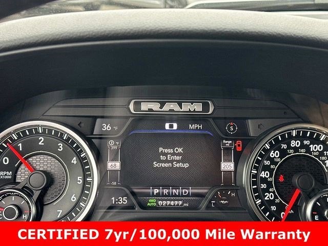 2022 RAM 1500 Big Horn Crew Cab 4x4 5'7' Box