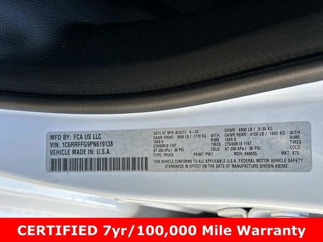 2023 RAM 1500 Big Horn Crew Cab 4x4 5'7' Box