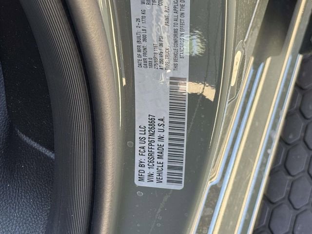 2026 RAM 1500 RAM 1500 BIG HORN CREW CAB 4X4 5'7' BOX