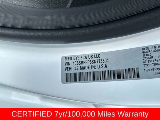2025 RAM 1500 RAM 1500 BIG HORN CREW CAB 4X4 5'7' BOX