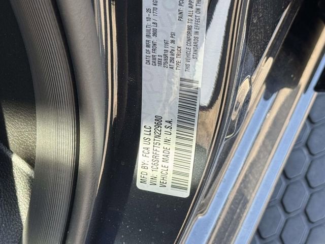 2026 RAM 1500 RAM 1500 BIG HORN CREW CAB 4X4 5'7' BOX