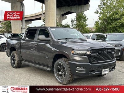 2026 RAM 1500 RAM 1500 WARLOCK CREW CAB 4X4 5'7' BOX