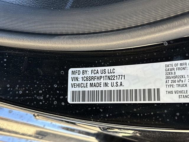 2026 RAM 1500 RAM 1500 LIMITED CREW CAB 4X4 5'7' BOX