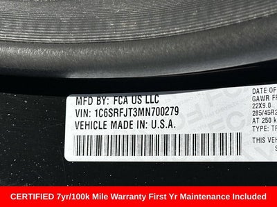 2021 RAM 1500 Laramie Crew Cab 4x4 5'7' Box
