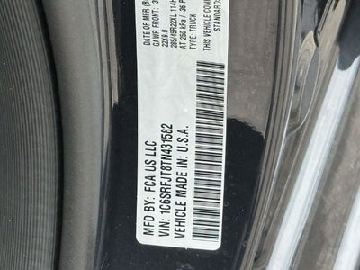 2026 RAM 1500 RAM 1500 LARAMIE CREW CAB 4X4 5'7' BOX