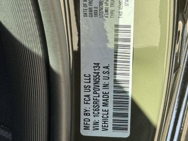 2027 RAM 1500 RAM 1500 REBEL CREW CAB 4X4 5'7' BOX