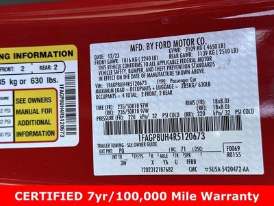 2024 Ford Mustang EcoBoost Convertible