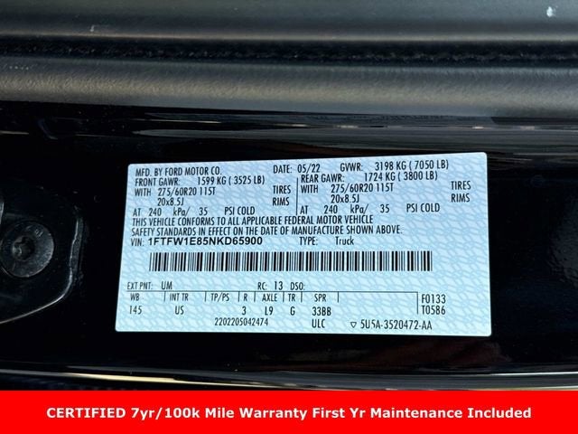 2022 Ford F-150 XLT