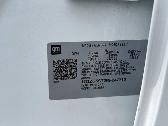 2024 Chevrolet Malibu FWD RS