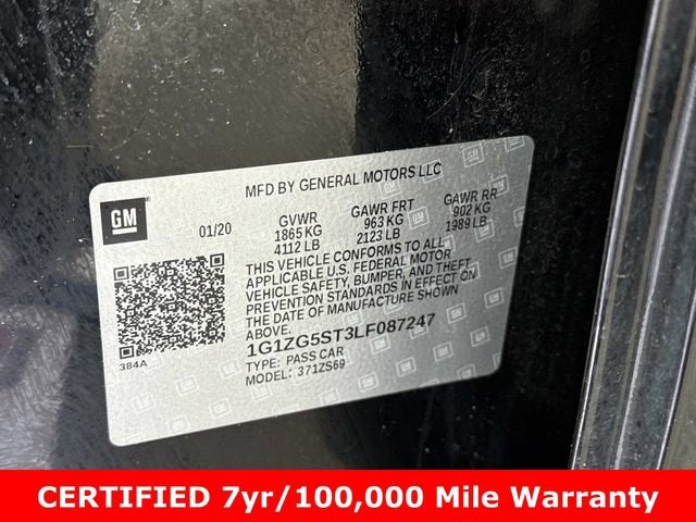 2020 Chevrolet Malibu FWD RS