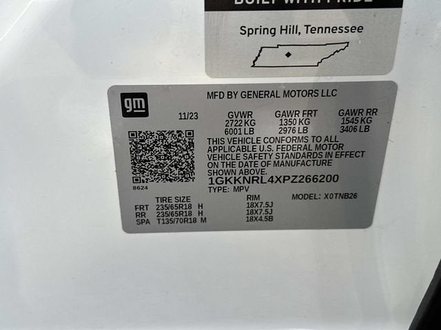 2023 GMC Acadia AWD SLE
