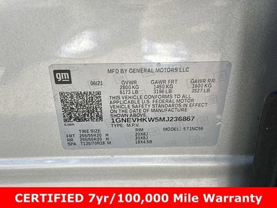 2021 Chevrolet Traverse AWD LT Leather