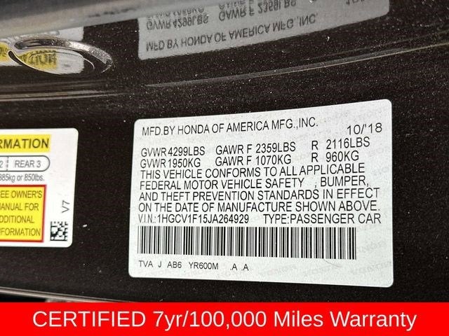 2018 Honda Accord LX