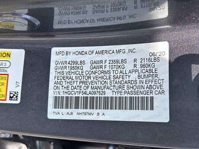 2020 Honda Accord EX-L