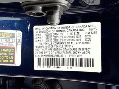 2015 Honda CR-V EX