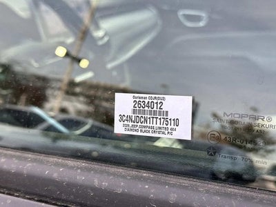 2026 Jeep Compass COMPASS LIMITED 4X4