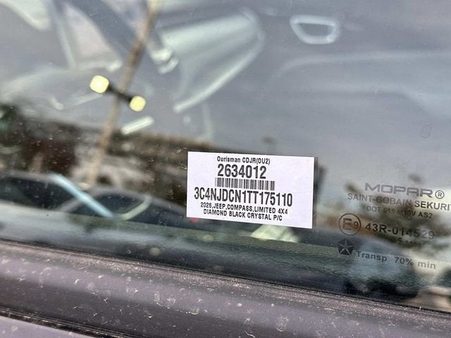 2026 Jeep Compass COMPASS LIMITED 4X4