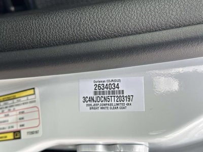 2026 Jeep Compass COMPASS LIMITED 4X4